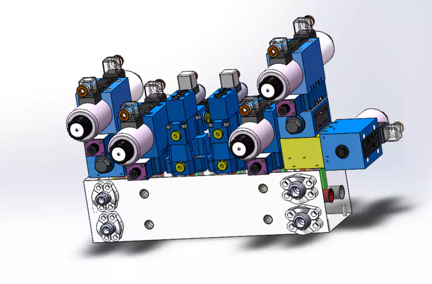 Specifikation för design av hydrauliska ventilblock