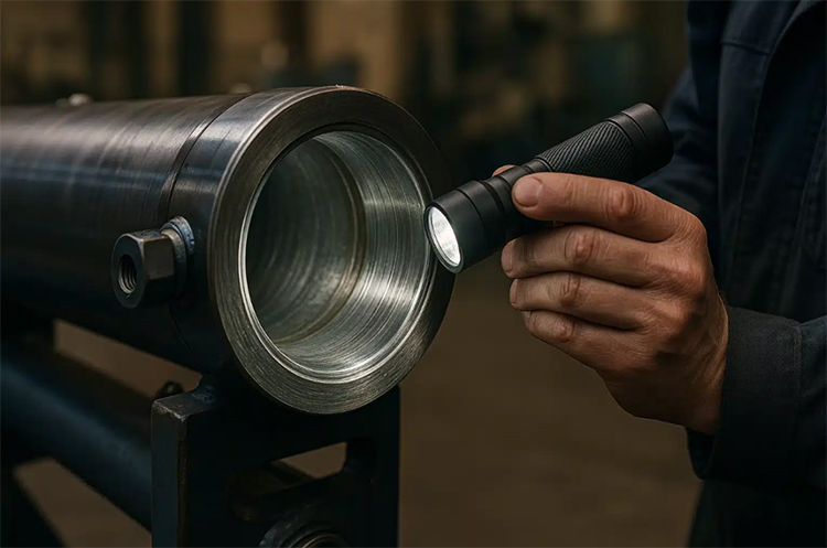Är det värt att reparera en läckande hydraulisk cylinder?